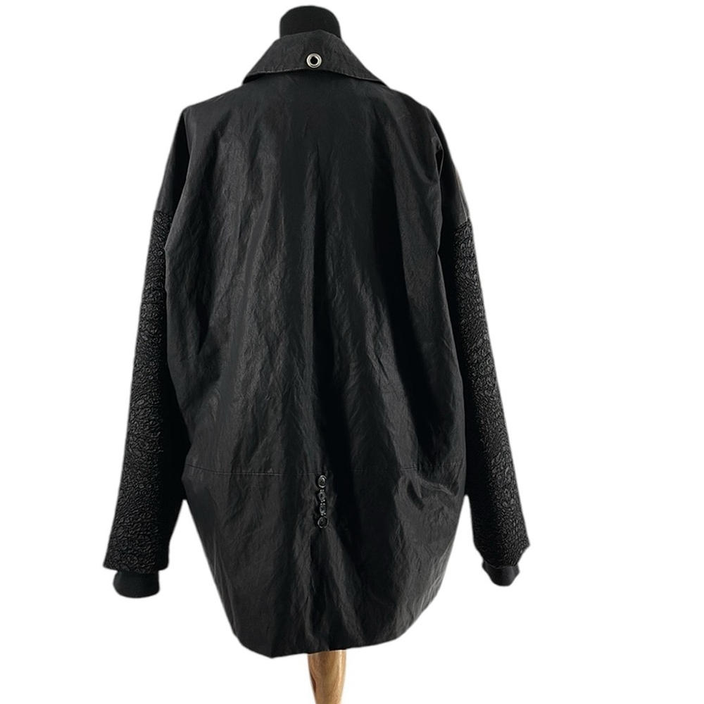 Art point blazer patch work pattern block jacket Vienna avant garde sz M - Picture 3 of 13
